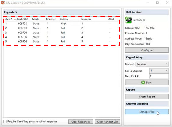 IML Click System Manager